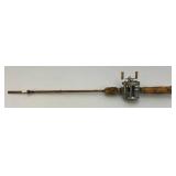 Misc. Vintage Fishing Items Including Live Basket, Small landing Net And More