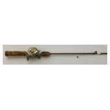 Misc. Vintage Fishing Items Including Live Basket, Small landing Net And More