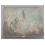 Misc. Collectiblke Vintage Paper Items Including 1964 Calendar, NASA Shuttle Luanch Photograph 11" x 14" And more