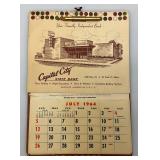 Misc. Collectiblke Vintage Paper Items Including 1964 Calendar, NASA Shuttle Luanch Photograph 11" x 14" And more