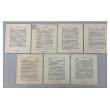 Misc. Collectiblke Vintage Paper Items Including 1964 Calendar, NASA Shuttle Luanch Photograph 11" x 14" And more
