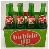 Group Of Vintage Soda Bottles Including 7Up, Mountain Dew, Tab, Coca-Cola And More