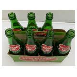 Group Of Vintage Soda Bottles Including 7Up, Mountain Dew, Tab, Coca-Cola And More