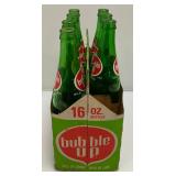 Group Of Vintage Soda Bottles Including 7Up, Mountain Dew, Tab, Coca-Cola And More