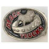 Vintage Heavy Mac Trucks Belt Buckle