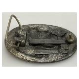 Vintage Heavy Mac Trucks Belt Buckle