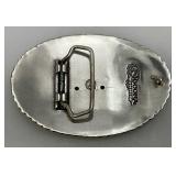 Two Vintage Belt Buckles One Is Nocona