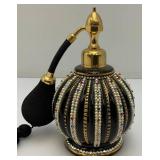 RARE EST. $250.00-$325.00 Vintage MARCEL FRANCK Empty Atomizer Perfume Bottle 4" x 6"
