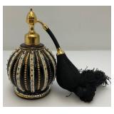 RARE EST. $250.00-$325.00 Vintage MARCEL FRANCK Empty Atomizer Perfume Bottle 4" x 6"