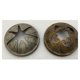 Misc. Vintage Items Including Casted Metal Paper Wieght Spring Clips And More