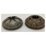 Misc. Vintage Items Including Casted Metal Paper Wieght Spring Clips And More
