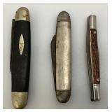 Misc. Vintage Collectibles Including Pocket Knifes, Whistles And More