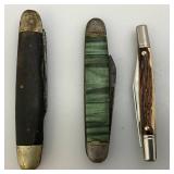 Misc. Vintage Collectibles Including Pocket Knifes, Whistles And More