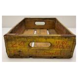 Vintage Colllectible Coca-Cola Wood Crate