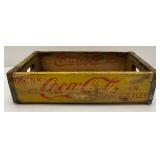 Vintage Colllectible Coca-Cola Wood Crate