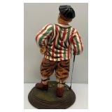 Est. $175.00-$325.00 RARE Vintage "Three Stooges" Curly Golfer Statue 26"