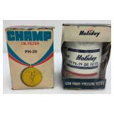 Misc. Vintage Oil Filters Including PH-8A, PH-29, K-3 And More (All New Old Stock)