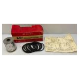 Vintage Massey-Ferguson Tractor Oil Filters Part No. 1014 219 M92 And 1-1752 177 M1 New Old Stock In Original Boxes