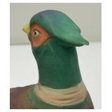 Three Vintage Collectible Pheasant Statues Including LEFTON And More (Small Chip Present on Bottom Of beak On One)