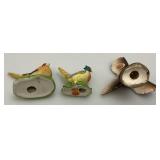 Misc. Miniature Collectible Pheasant Statues, Salt & Pepper Shakers And More