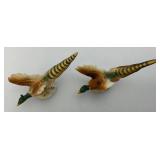 Misc. Miniature Collectible Pheasant Statues, Salt & Pepper Shakers And More