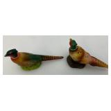 Misc. Miniature Collectible Pheasant Statues, Salt & Pepper Shakers And More