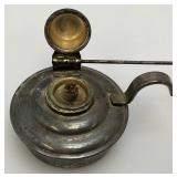 Vintage Silver Plate Chafing Dish Alcohol Burners With Wick