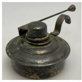 Vintage Silver Plate Chafing Dish Alcohol Burners With Wick