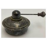 Vintage Silver Plate Chafing Dish Alcohol Burners With Wick