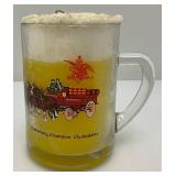 Very Collectible BUDWIESER Champion Clydesdales Beer Mug Candle (Very Cool) 5" Tall