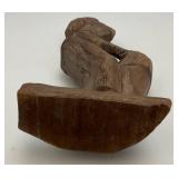 Misc. Vintage African And Oriental Hand Carved Wooden Statues And Biggest Is 12"