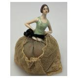 Misc. Antique Pin Cushions Including One Needle Point And More