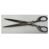 Antique Art nouveau Scissors Made In Germany 9"
