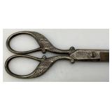 Antique Art nouveau Scissors Made In Germany 9"