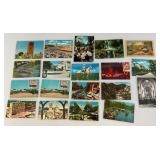 Group Of Vintage Collectible Postcards Including Leather And more (Some With Old Stamps)