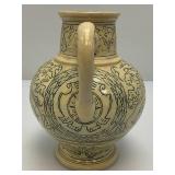 Vintage RARE Oriental Themed Pitcher 5 1/2" x 6"