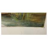Two Original Paintings By unknown Artist 16" x 23" & 17" x 23"