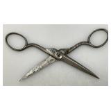 Misc. Antique  Victorian Style Scissors 31/2" , 5 1/2" & 7"