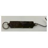 3 Antique Metal Weight Scales
