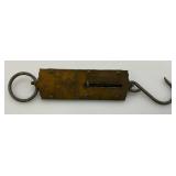 3 Antique Metal Weight Scales