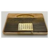 Misc. Vintage Items Including 9" Honing Stone, Hazel Atlas And more