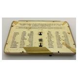 Misc. Vintage Items Including 9" Honing Stone, Hazel Atlas And more