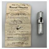 Vintage Nimrod Pipeliter With Instructions