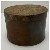 Vintage J.F. Humphreys & Co. Wish Bone Brand Coffee  Bloomington Ills. Coffee Tin With Lid 4" x 5 3/8"
