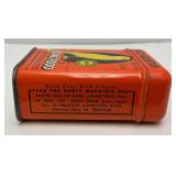 Vintage Collectible Mid-Century HARTZ MOUNTAIN Song Food Tin (Very Nice Condition)