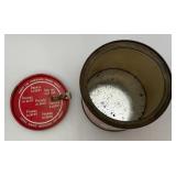 Vintage Collectible Prince Albert Crimp Cut Tobacco Tin 5" x 5 1/4"