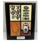 Southwest Silver Jewelry By Paula A. Baxter Hardcover Book 9" x 11 1/4" & Hopi Silver 6 3/4" x 9 1/2" Soft Cover Book