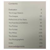 The Image Makers "Sixty Years of Hollywood Glamour" Hardcover Book  10" x 12 1/4"