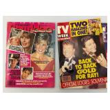 Misc. Vintage TV Magazines Including 1958 Movie Teen And More
