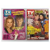 Misc. Vintage TV Magazines Including 1958 Movie Teen And More